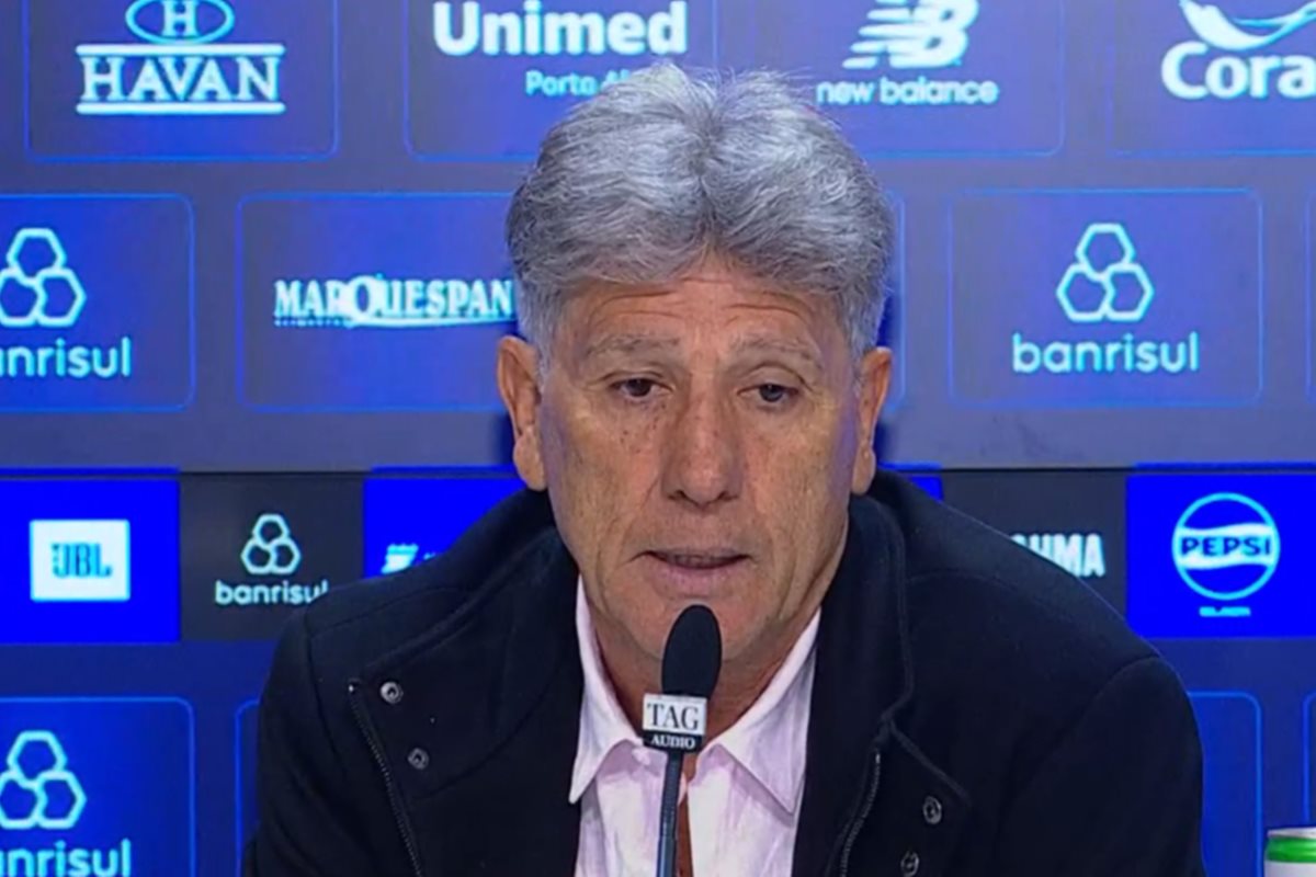 Renato Gaúcho: “Trouxeram um monte de jogadores que ninguém ouviu falar”
