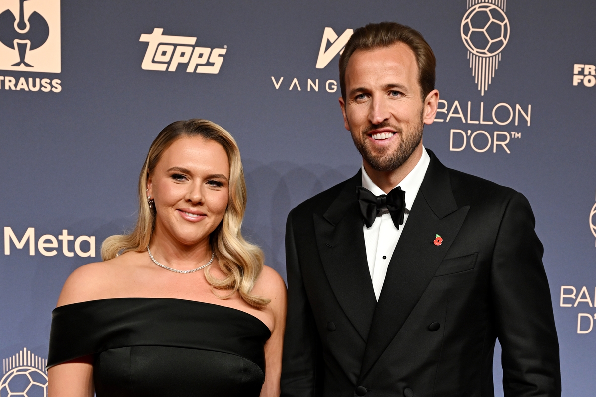 A história de amor de Katie Goodland e Harry Kane, vencedor da Bola de Ouro