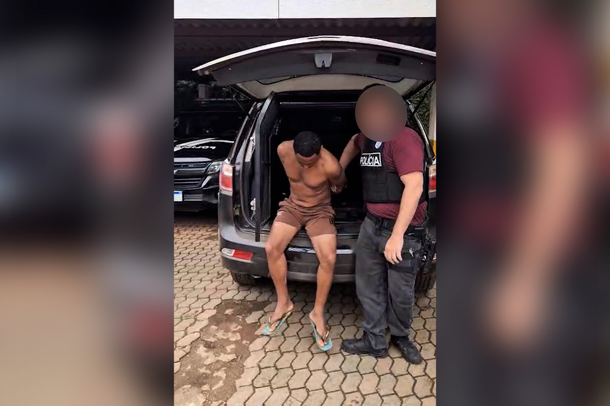 Homem é preso em flagrante por atirar na ex-mulher na Estrutural