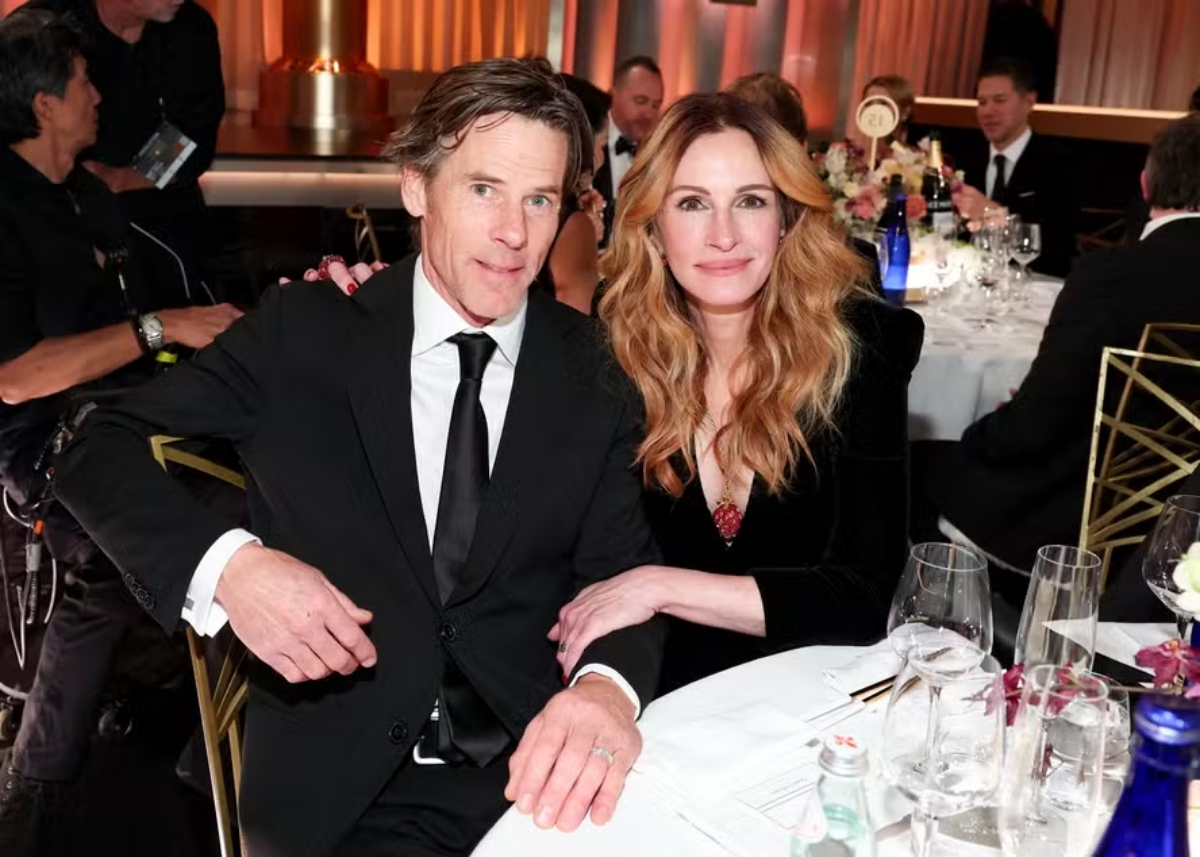 A homenagem do marido a Julia Roberts no dia em que atriz fez 59 anos