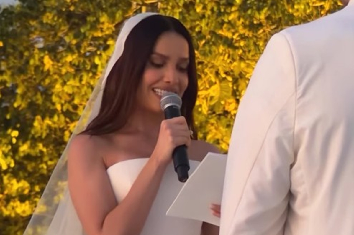 Juliette em seu casamento - Metrópoles 