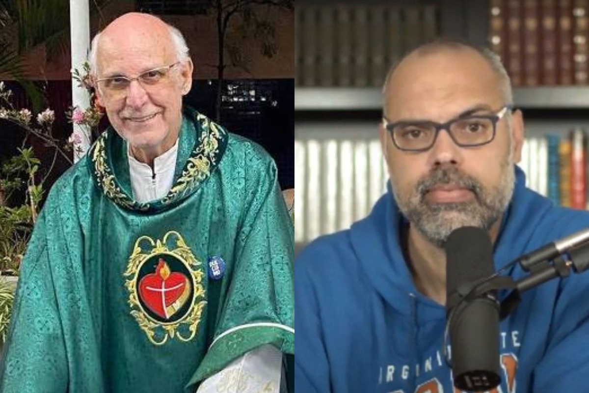 Justiça exige que Allan dos Santos apague vídeo contra Júlio Lancellotti