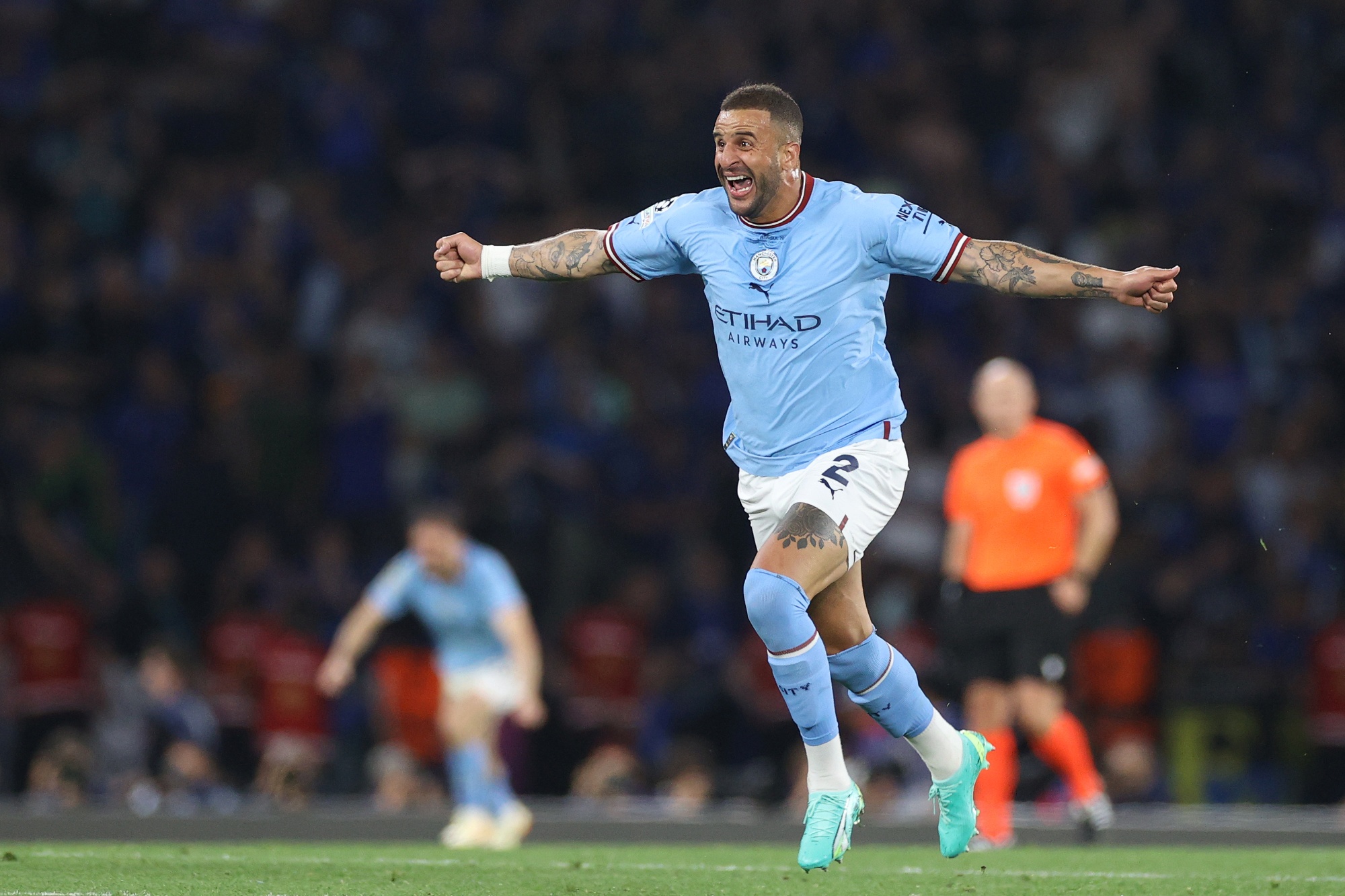 Kyle Walker vê tatuagem do tetra do City ameaçada por possível punição