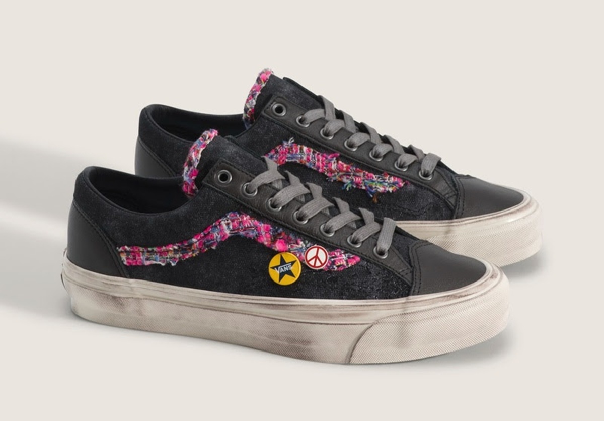 vans alta-costura tweed - metrópoles