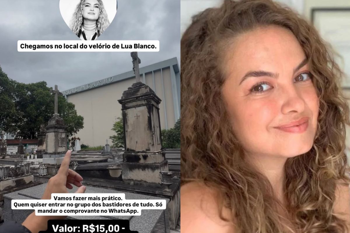 Influenciador é detonado após cobrar por conteúdo do velório de Lua Blanco