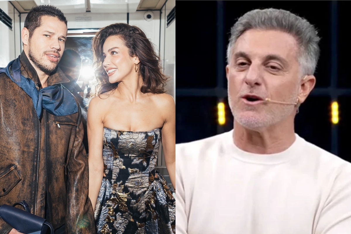 Luciano Huck choca José Loreto e Fernanda Marques com pergunta indiscreta