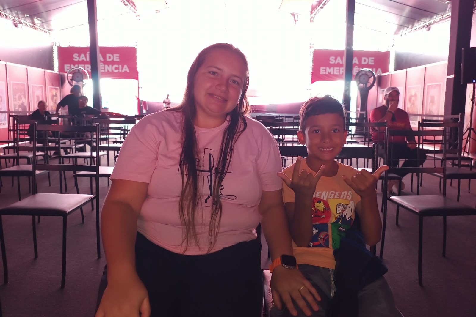 Maria e filho