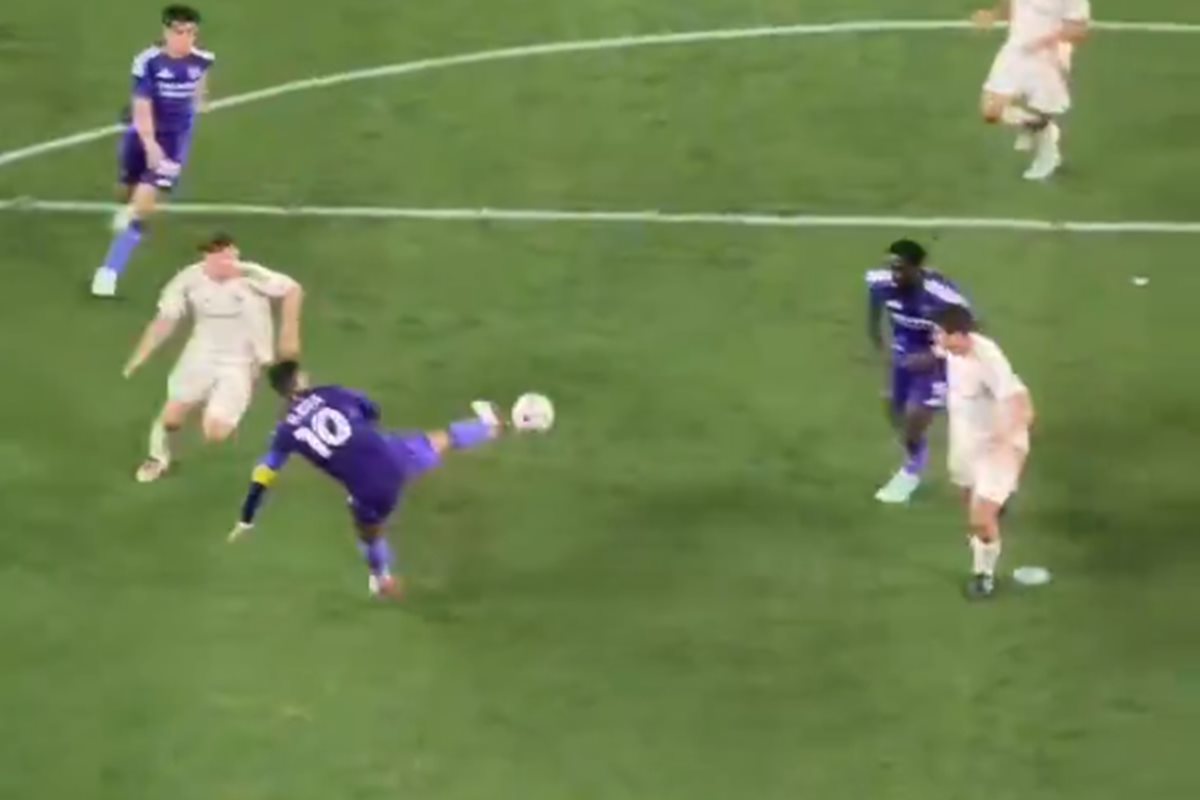 Vale Puskas? Argentino do Orlando City faz gol escorpião em goleada; veja