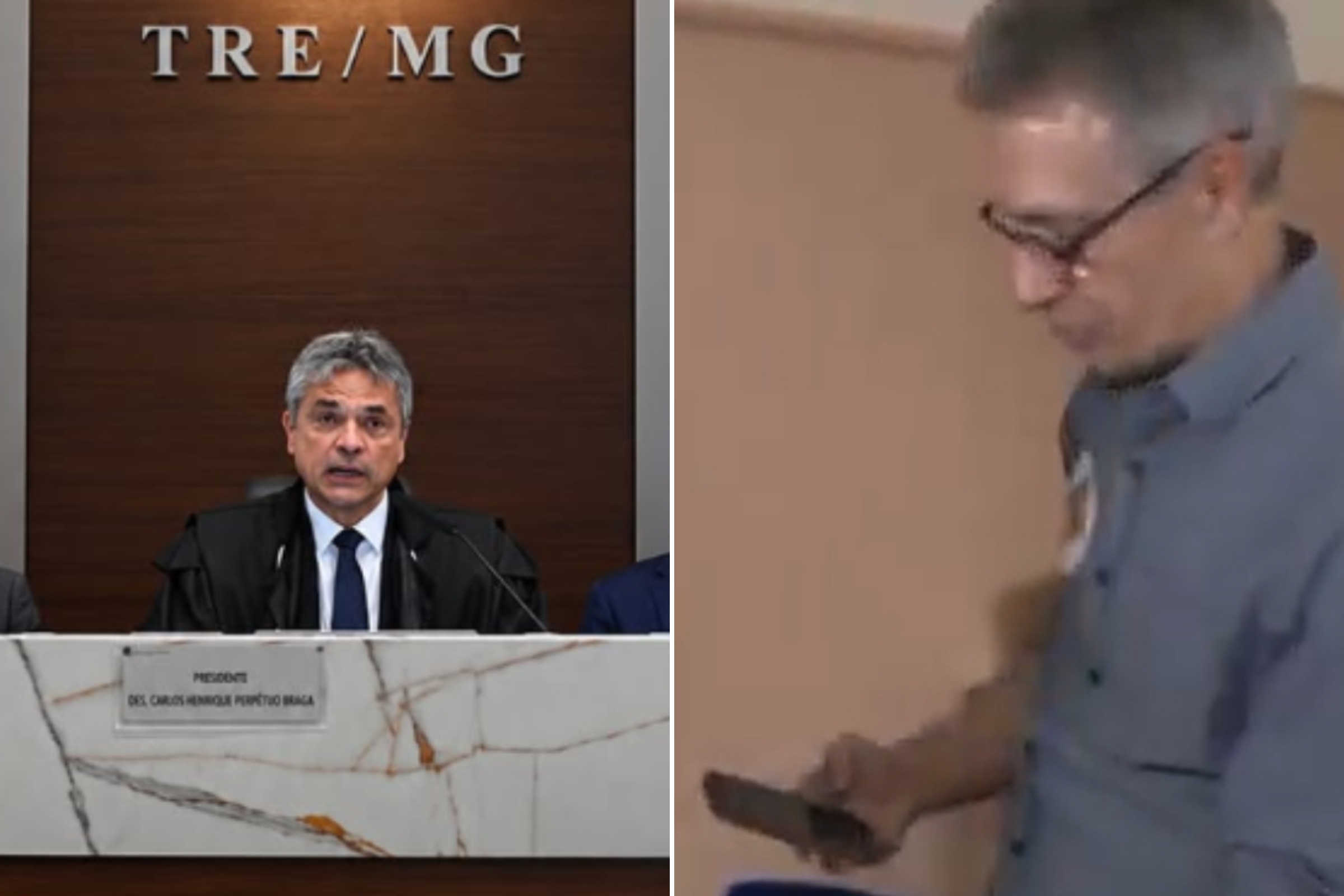 Presidente do TRE-MG diz que Zema pode ser detido por celular na cabine
