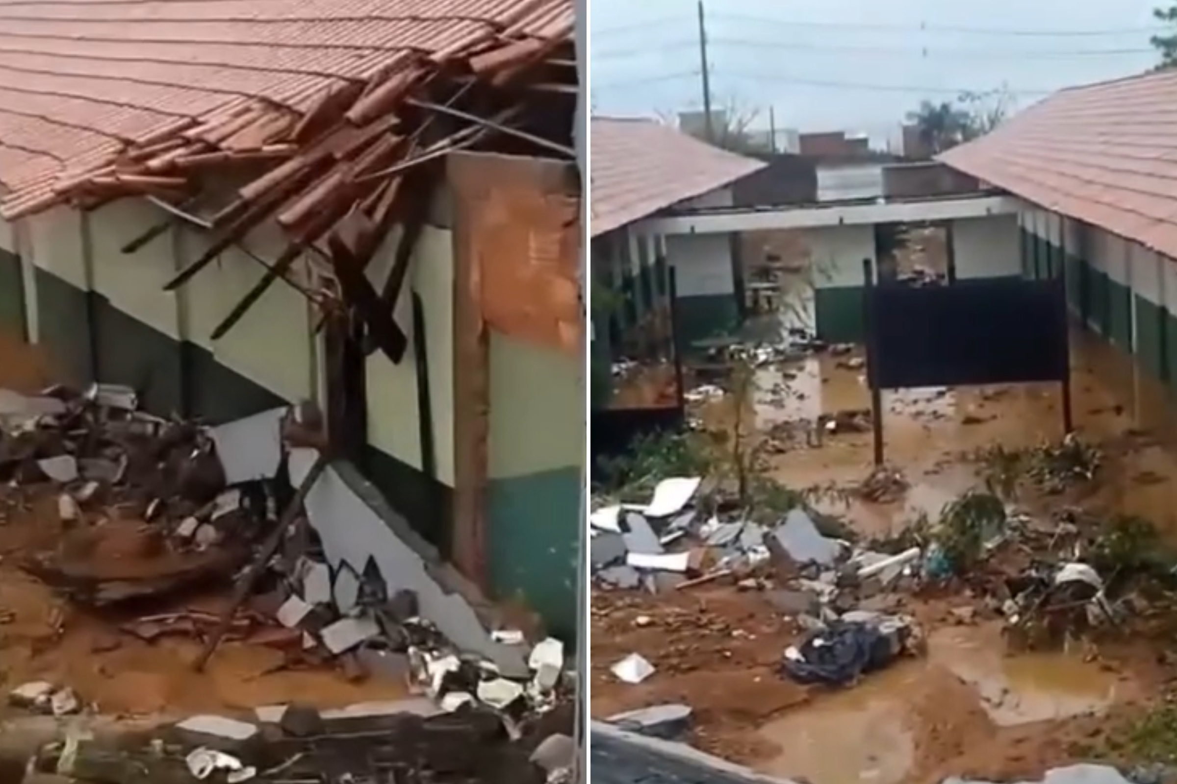 Temporal destrói escola e muda local de votação de 1,9 mil eleitores em MG