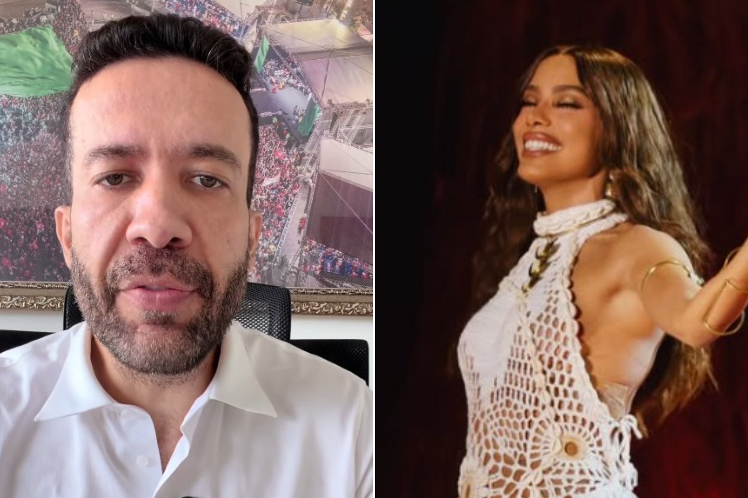 Janones ganha apoio de Anitta contra suspensão do canal Exército de Lula