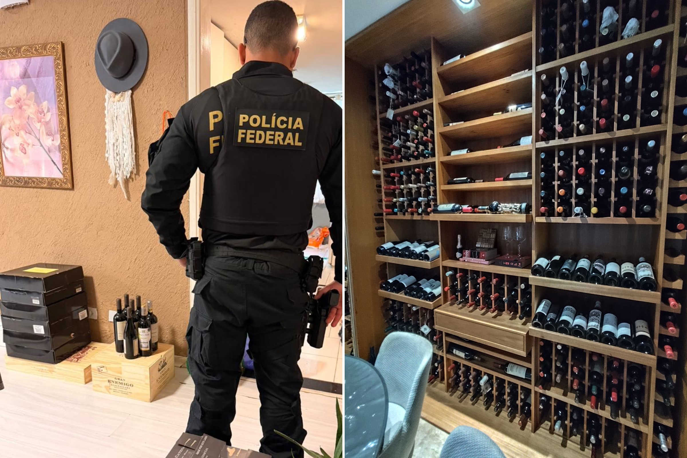 PF faz operação contra máfia de vinhos argentinos em 5 estados e DF