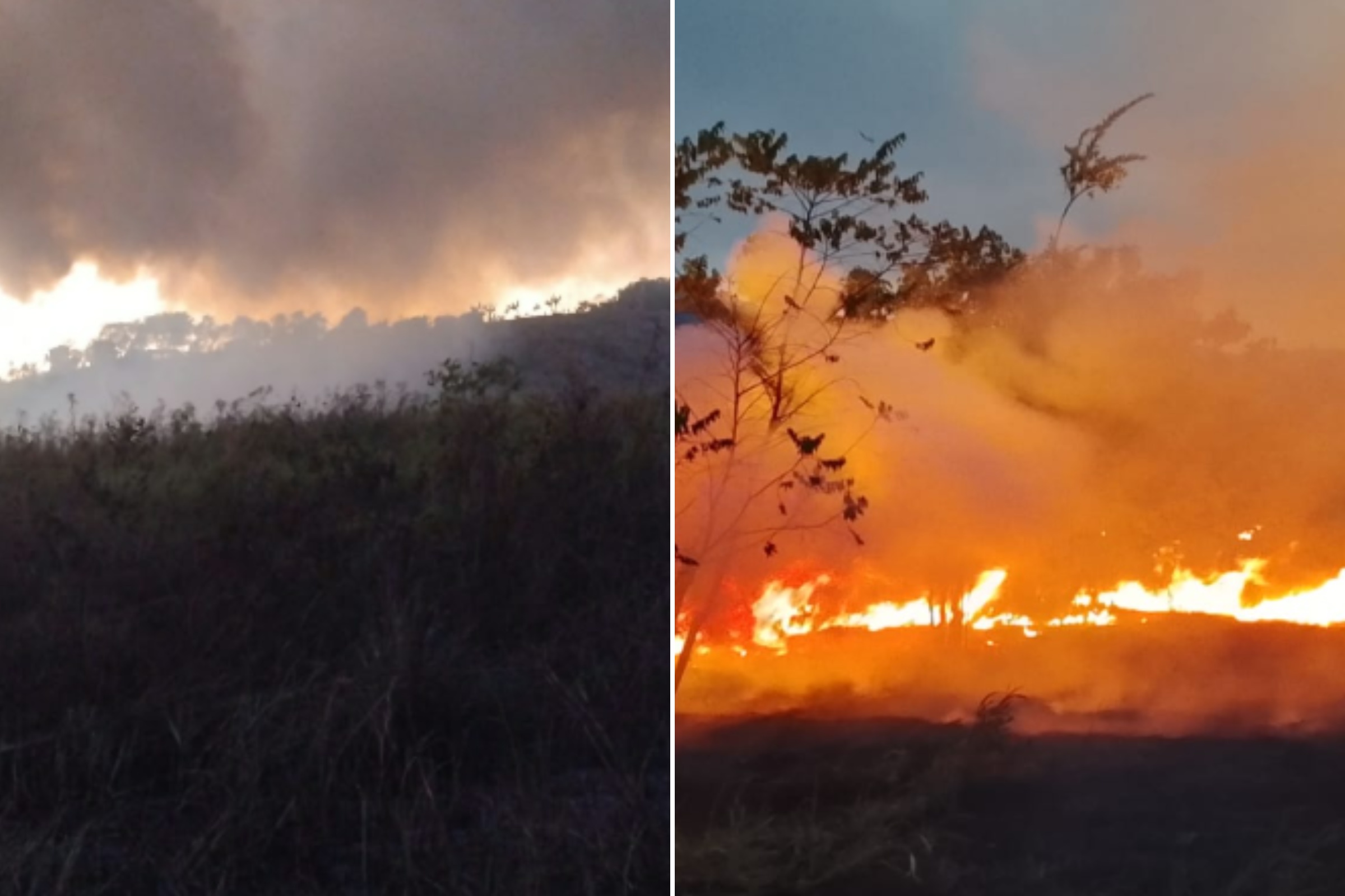 Indígenas Maxakali ficam sem água e comida em MG após uma semana de fogo