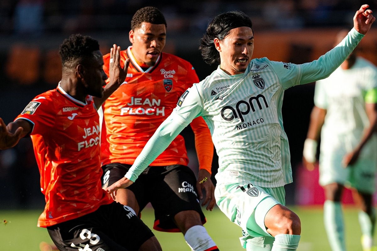 Lorient vence o Monaco e causa primeira derrota de Filipe Luis na equipe