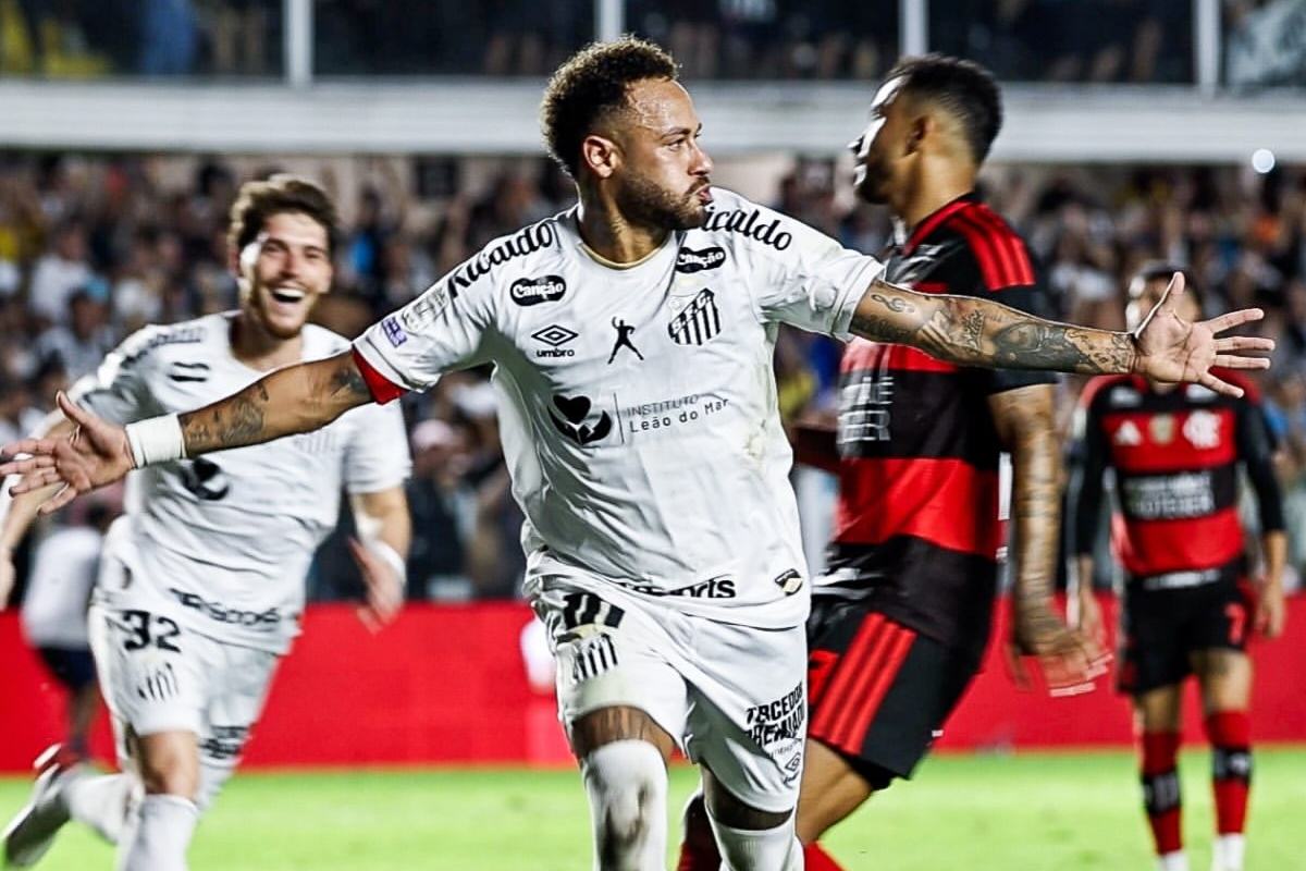 "Revoluciona o Brasileirão", diz jornal espanhol após doblete de Neymar