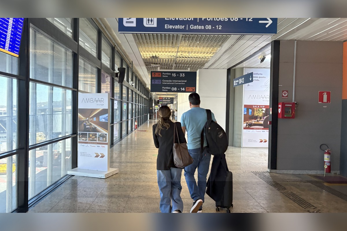 aeroporto Confins passageiros embarque