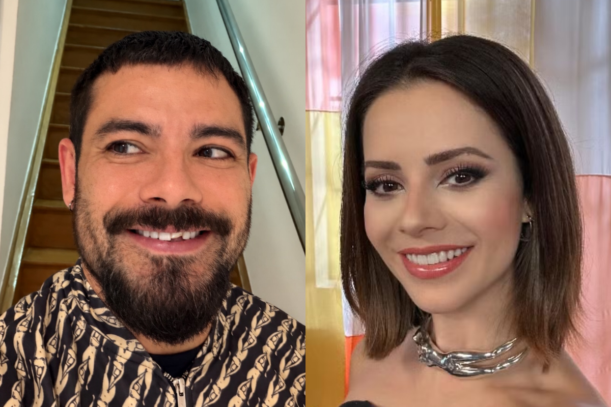 Pedro Andrade quebra o dente e faz piada envolvendo Sandy