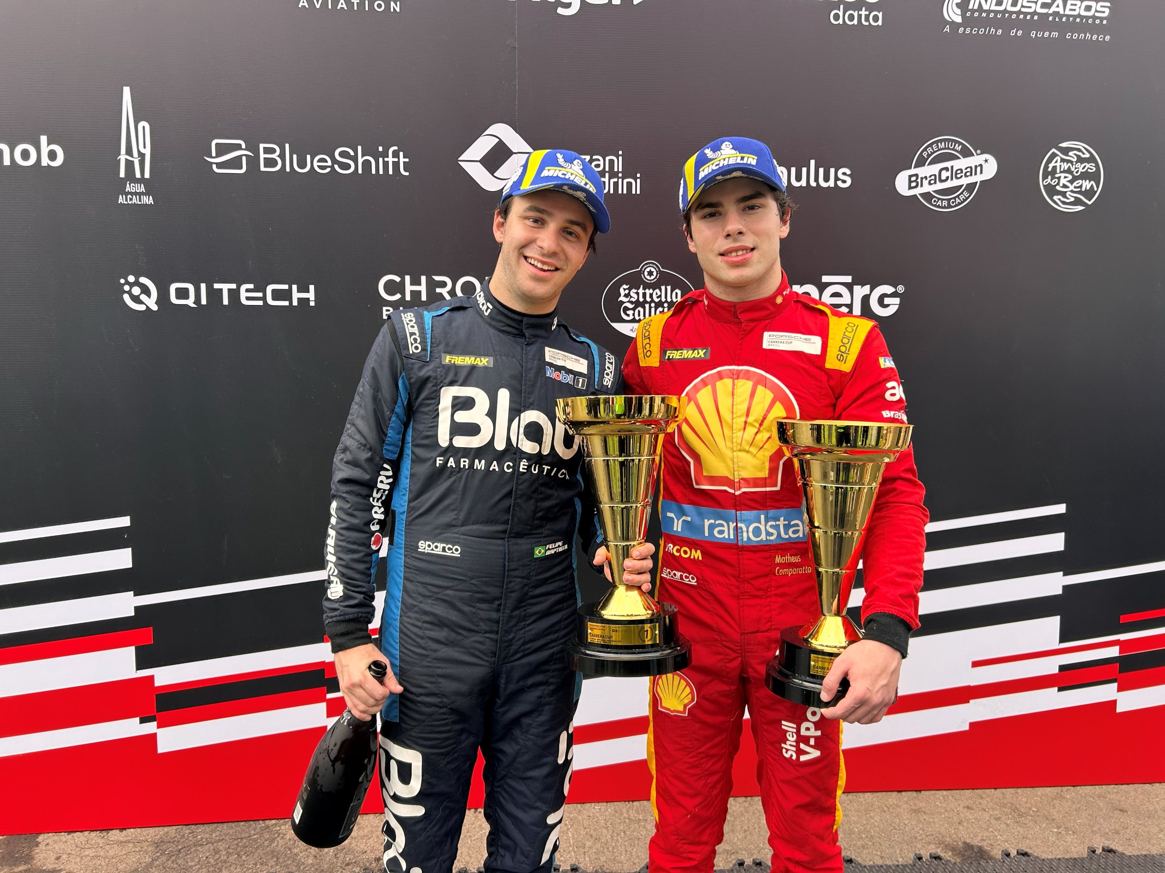 Porsche Cup: Comparatto e Baptista brilham e vencem etapa no DF