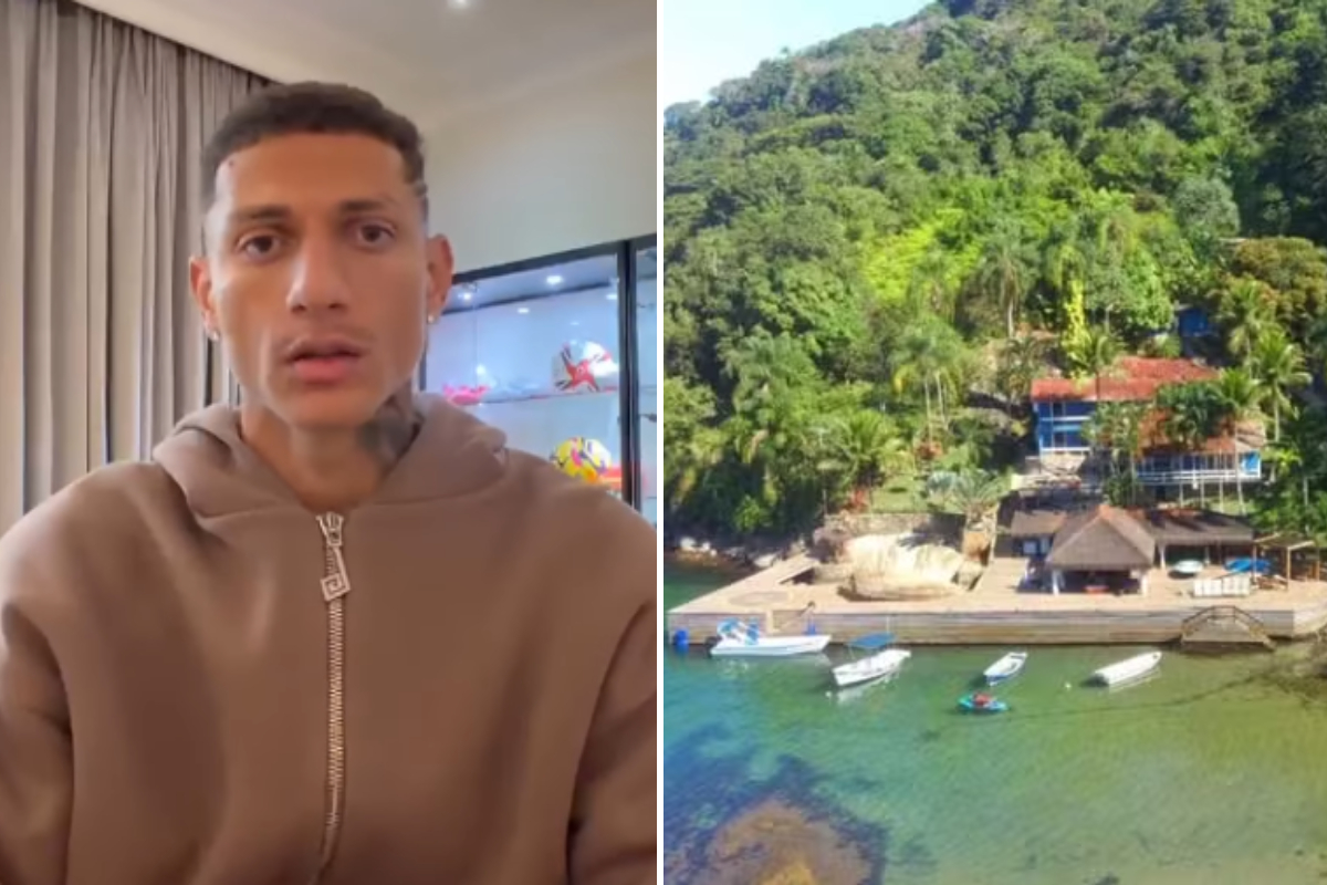 Richarlison apresenta documentos sobre compra de ilha em Angra dos Reis