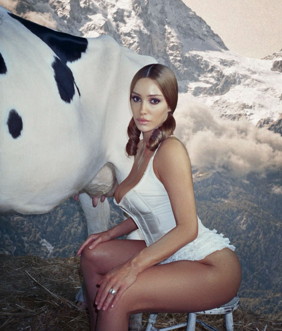 comparação kim kardashian skims bianca censori
