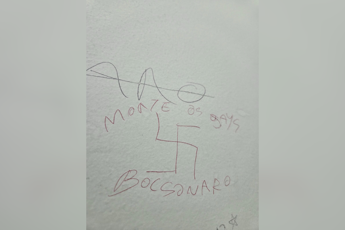 Suástica é pichada em banheiro da sede do MPSP. Órgão apura o caso