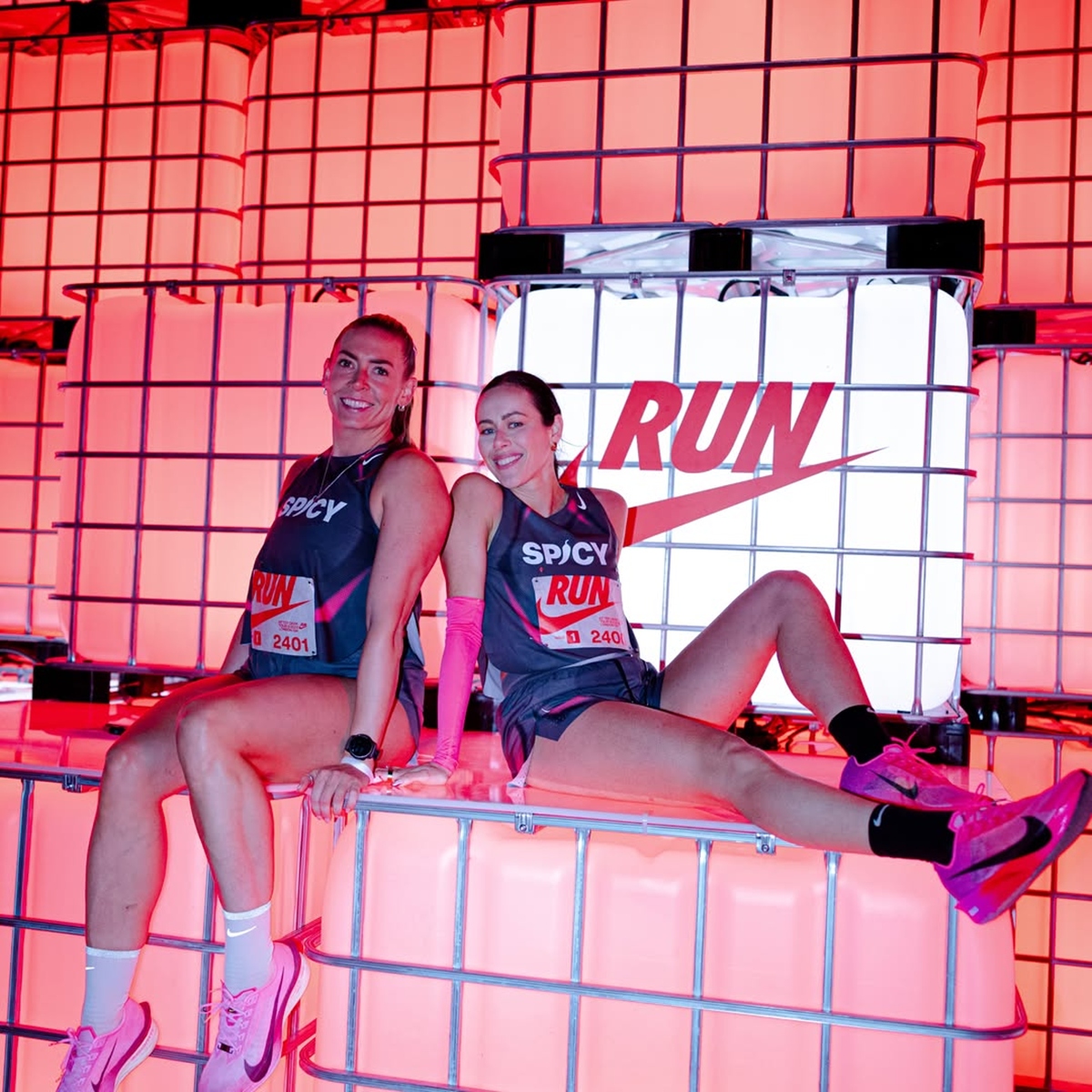 Nike corrida no aeroporto de Londres - Metrópoles