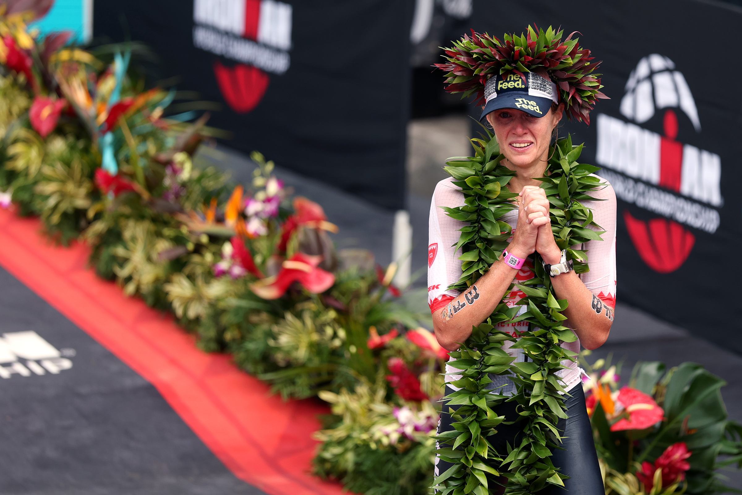 Americana vence Ironman após líder da prova passar mal perto do fim
