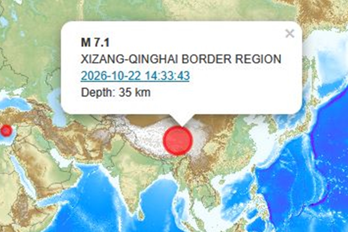 Terremoto de magnitude 7 atinge Tibete, na China
