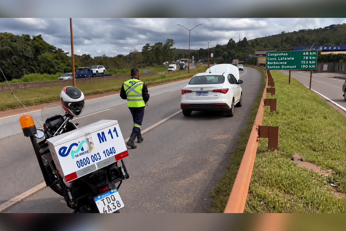 Feriado deve levar 242 mil veículos à BR-040 entre BH e Juiz de Fora