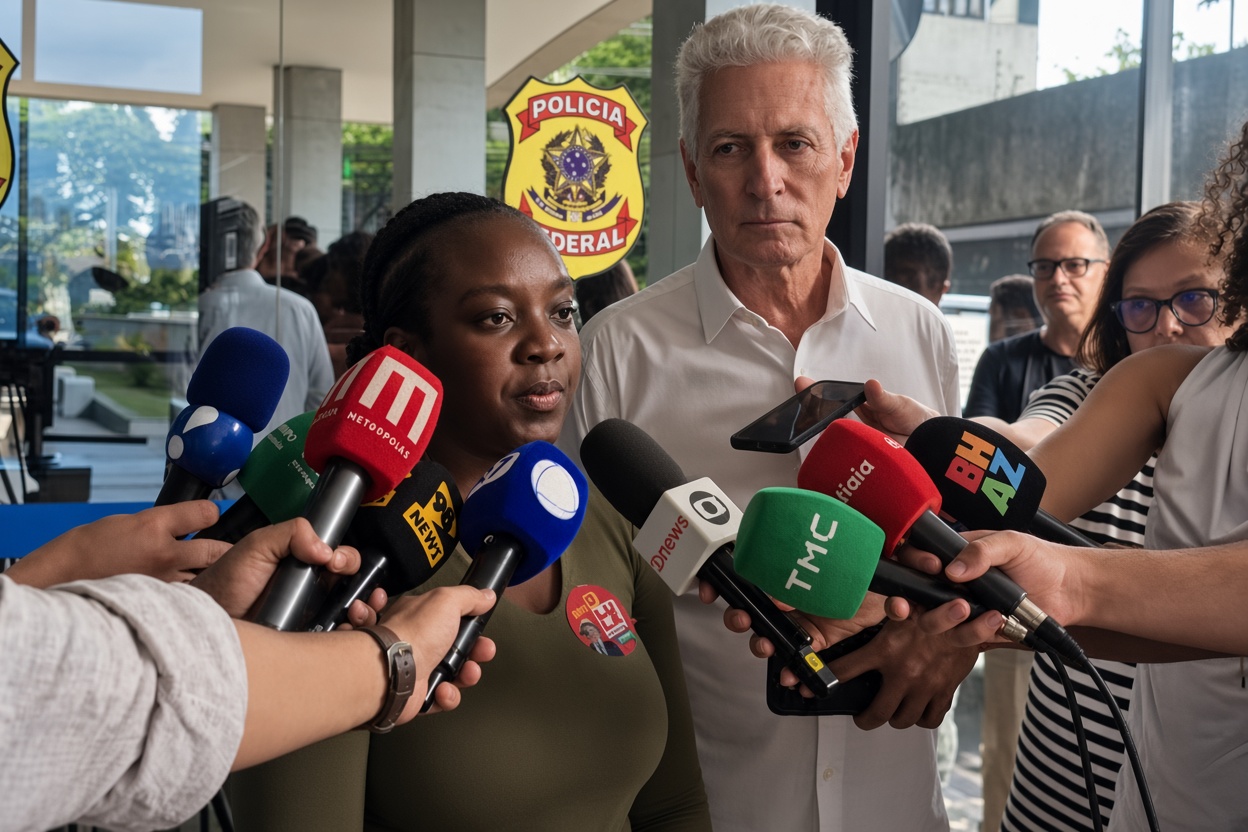 Ana Elisa denuncia à PF ameaças de violência e morte que recebeu nas redes