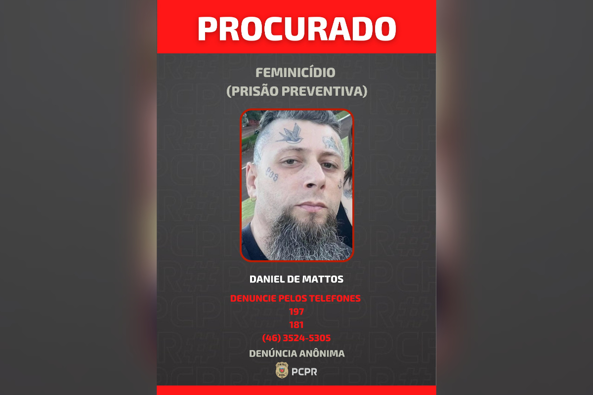 Suspeito de matar esposa enquanto ela segurava filha no colo está foragido