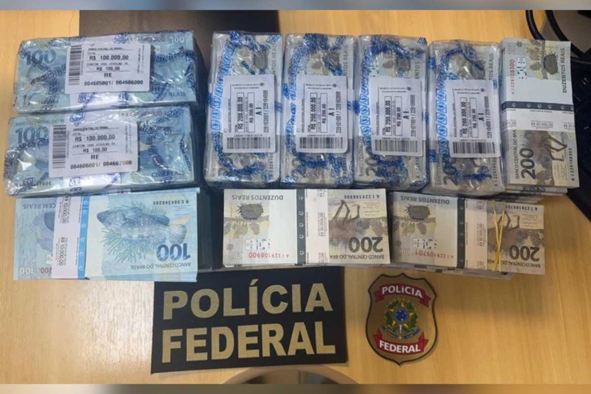 Crime eleitoral: PF prende dupla com R$ 1,64 milhão após denúncia