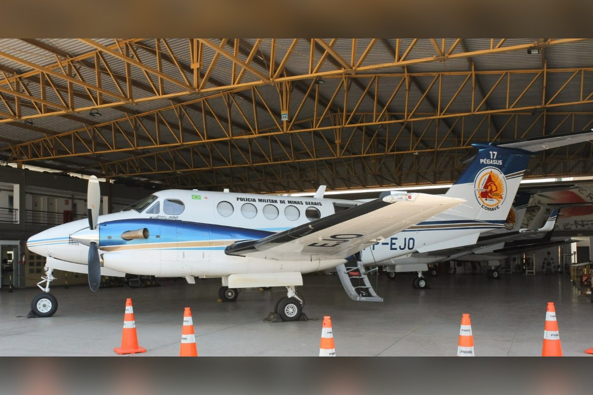 Avião da PM que caiu em Minas era usado para transportar órgãos