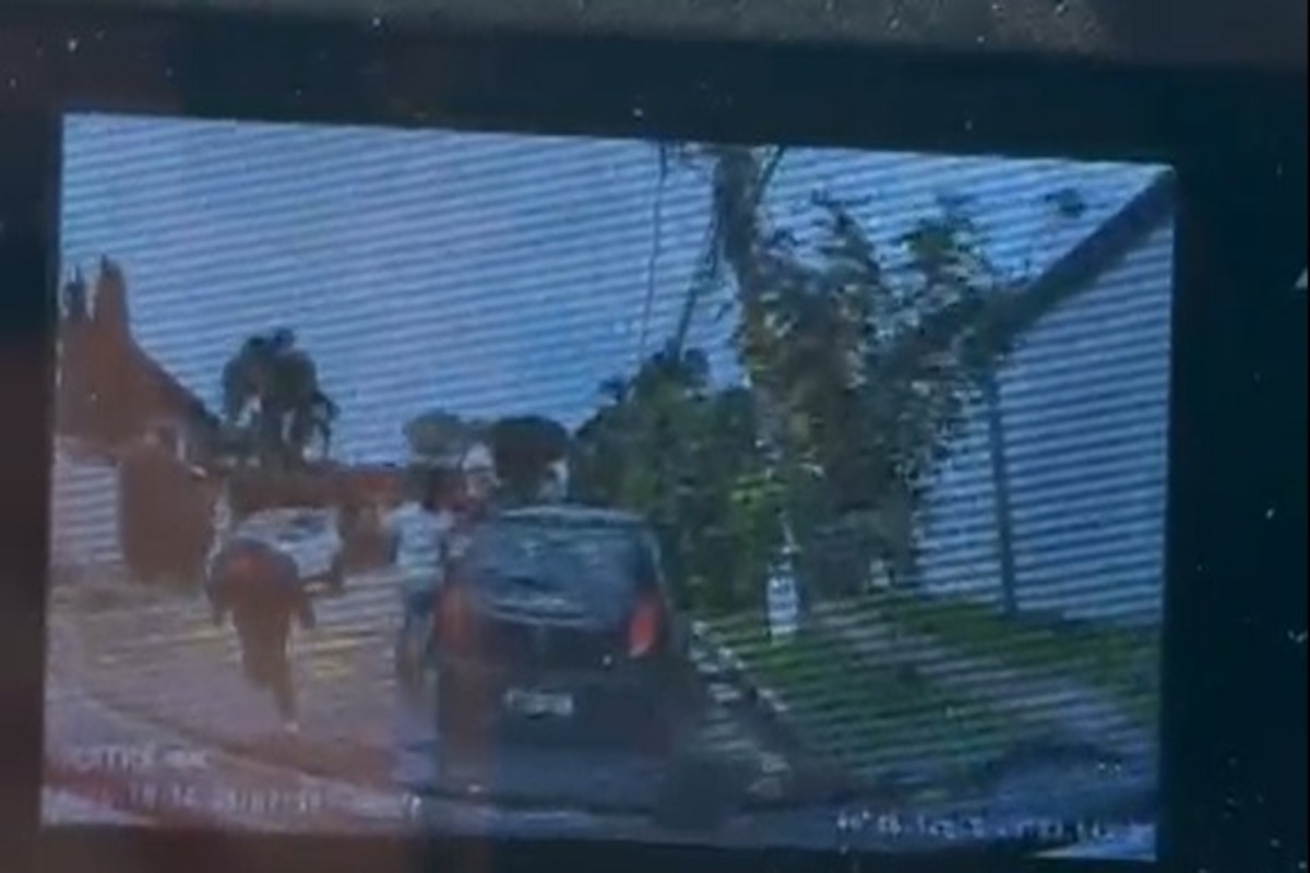 Câmera grava motorista de app sendo esfaqueado após briga de trânsito em SP