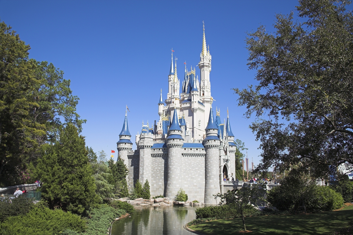 Foto colorida de Castelo da Cinderela na Disney - Metrópoles
